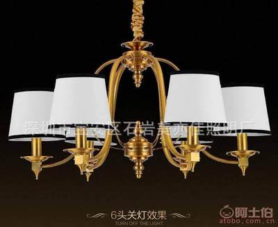 美亦佳照明 全铜欧式吊灯，点亮复古雅致的家居空间